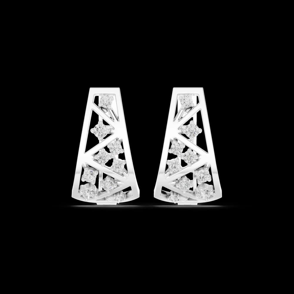Prime Choice lab grown diamond earring design - Image 2 Prime Choice lab grown diamond earring design, view 2 of 6