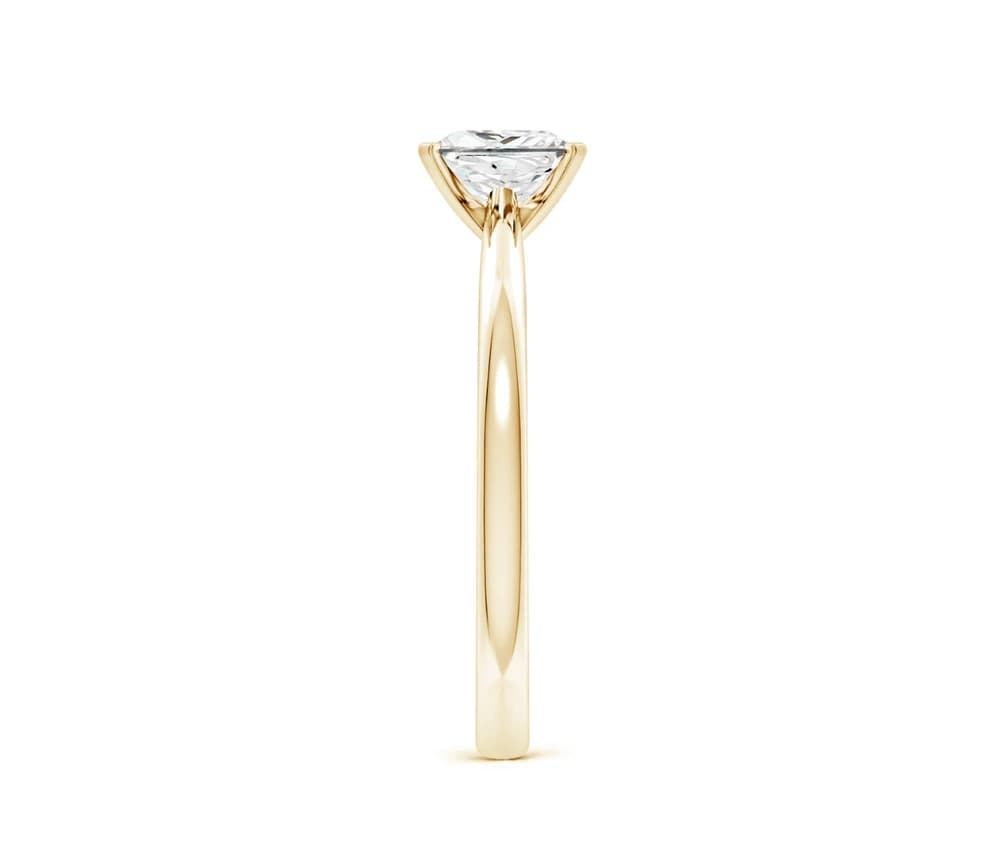 Princess Cut Reverse Tapered Lab Grown Diamond Ring - Image 2 Princess Cut Reverse Tapered Lab Grown Diamond Ring, view 2 of 5