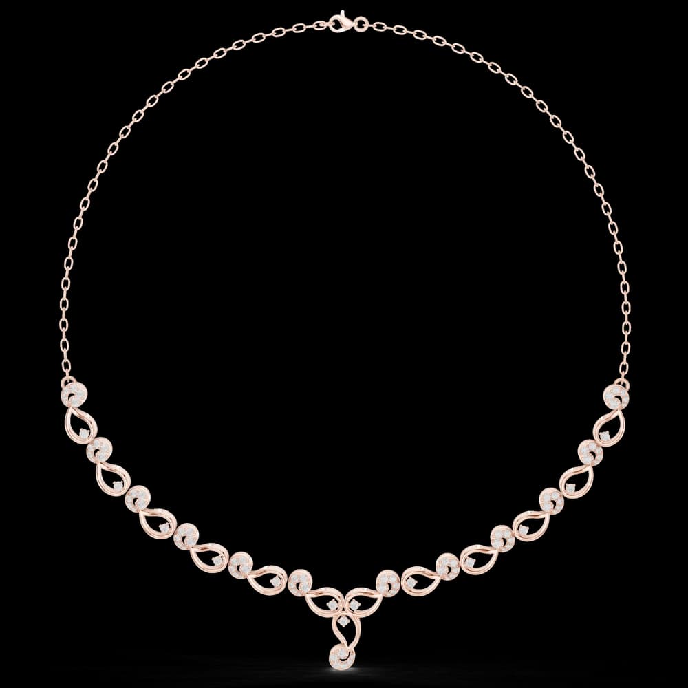 Pristine Circular Diamond Lab Grown Necklace - Image 1 Pristine Circular Diamond Lab Grown Necklace, view 1 of 6