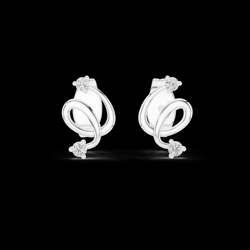 Pristine Lab grown diamond Earrings set - Image 2 Pristine Lab grown diamond Earrings set, view 2 of 6