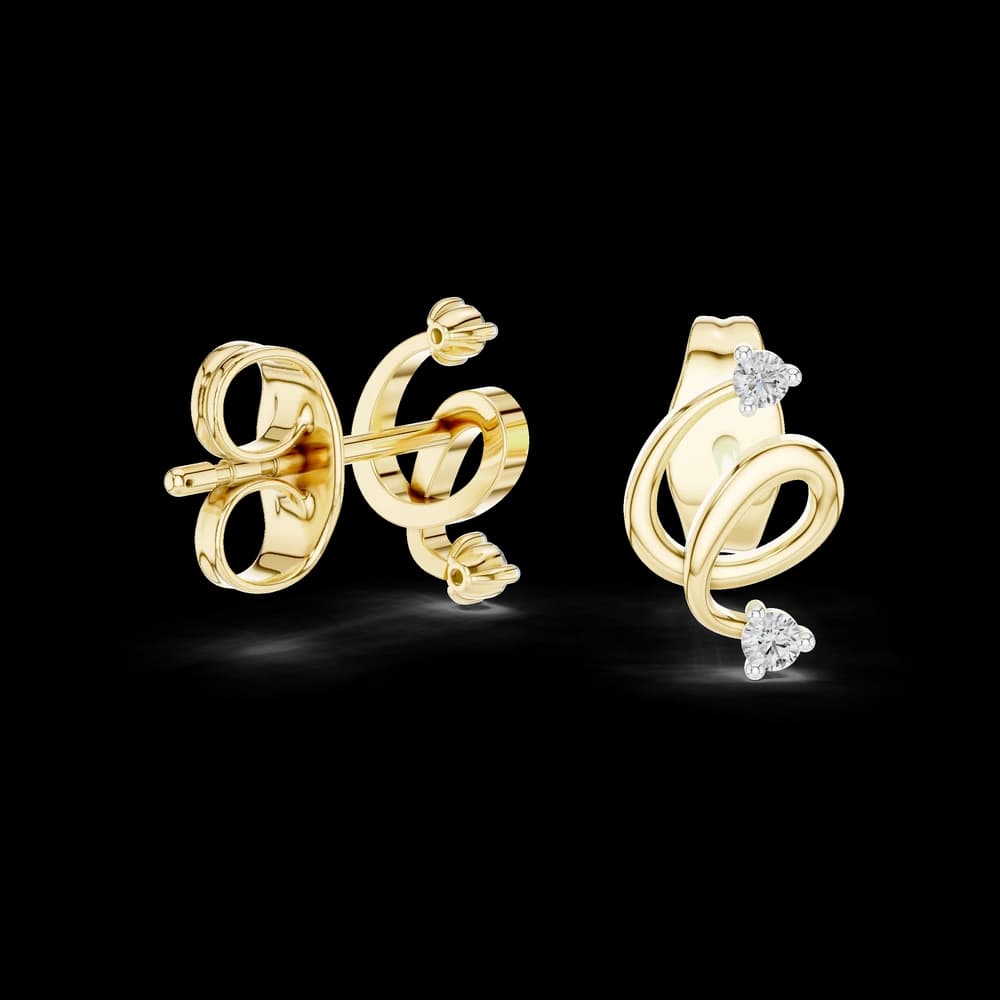 Pristine Lab grown diamond Earrings set - Image 4 Pristine Lab grown diamond Earrings set, view 4 of 6