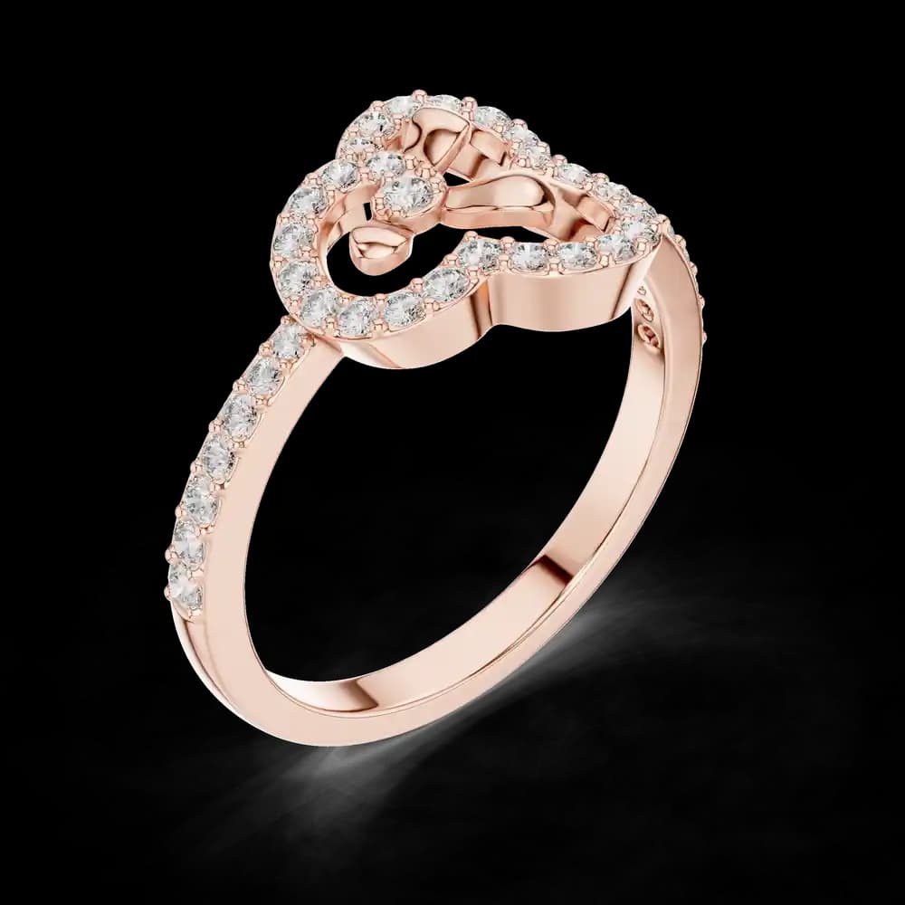 Promise Lab grown diamond ring band - Image 1 Promise Lab grown diamond ring band, view 1 of 1