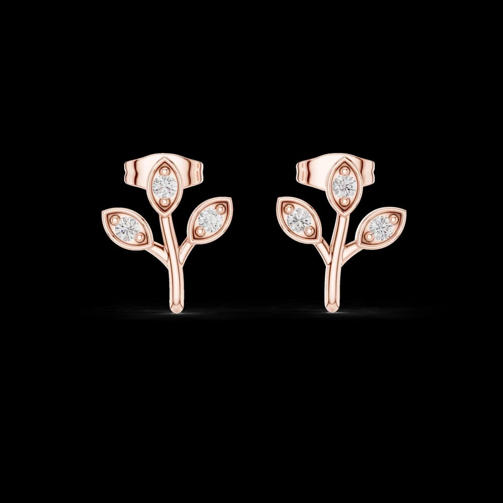 Pure Essence lab grown diamond earring design - Image 1 Pure Essence lab grown diamond earring design, view 1 of 6