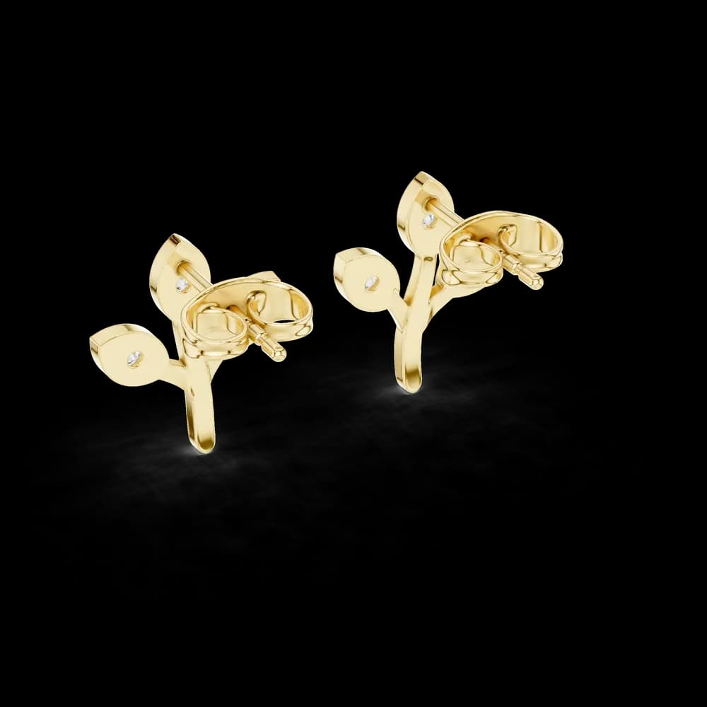 Pure Essence lab grown diamond earring design - Image 6 Pure Essence lab grown diamond earring design, view 6 of 6