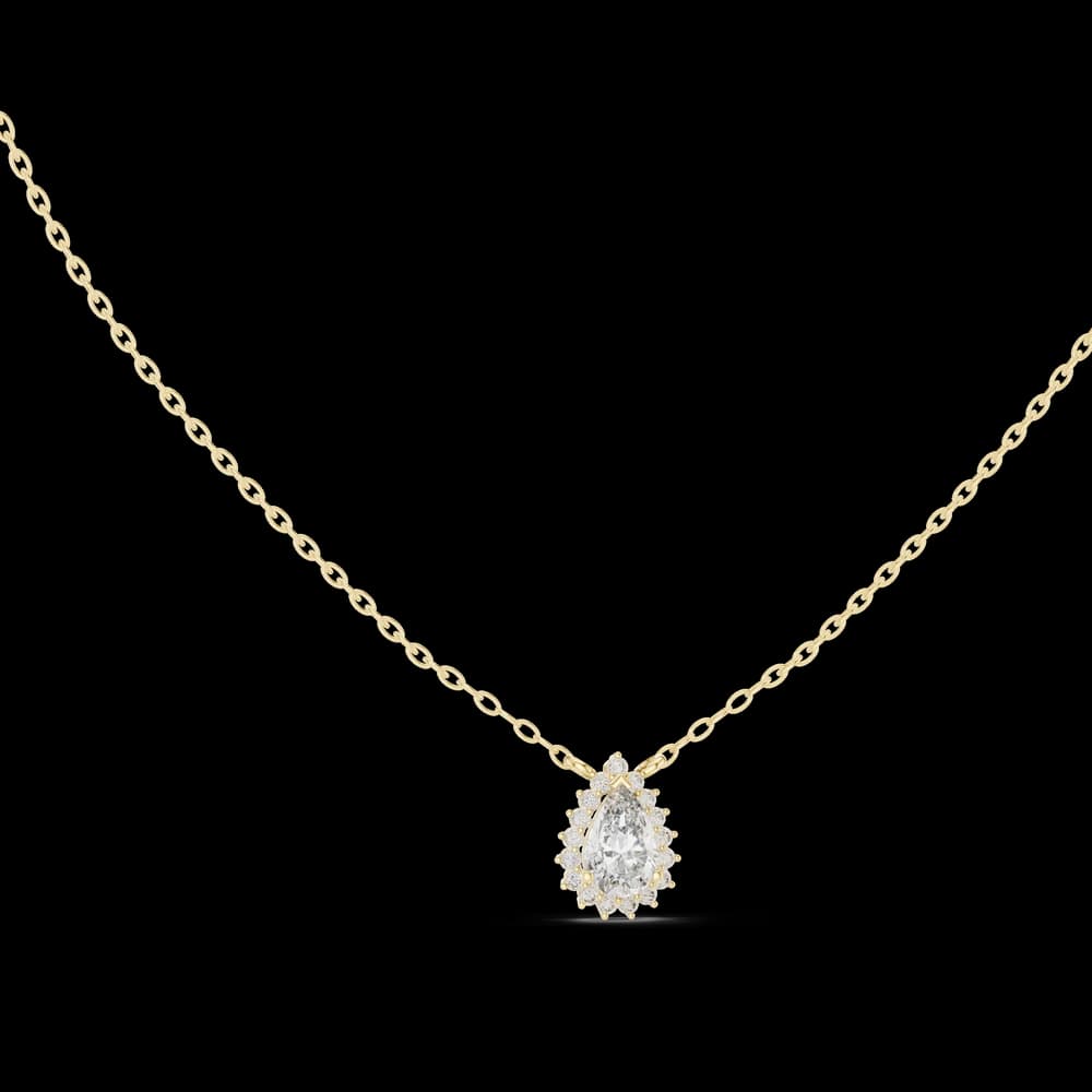 Pure Grace lab grown diamond pendant - Image 3 Pure Grace lab grown diamond pendant, view 3 of 6