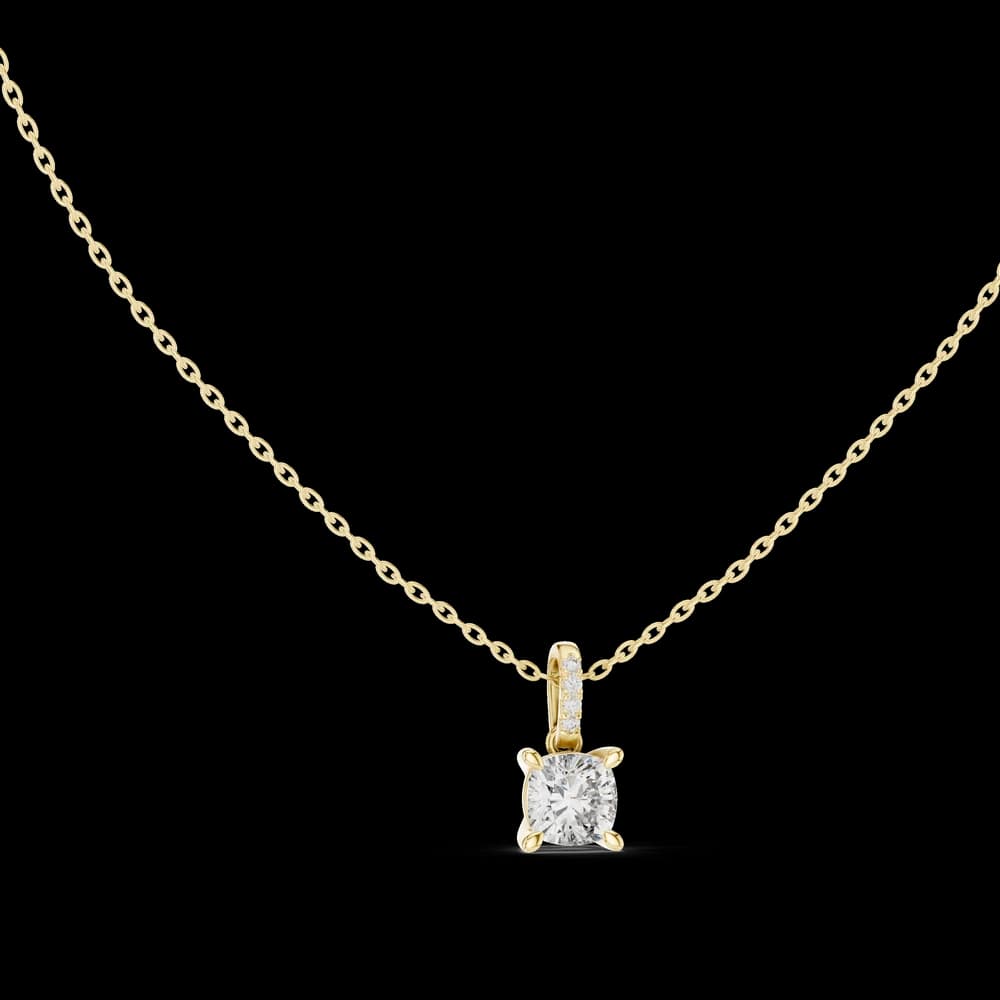 Pure Soul lab grown diamond pendant - Image 1 Pure Soul lab grown diamond pendant, view 1 of 4