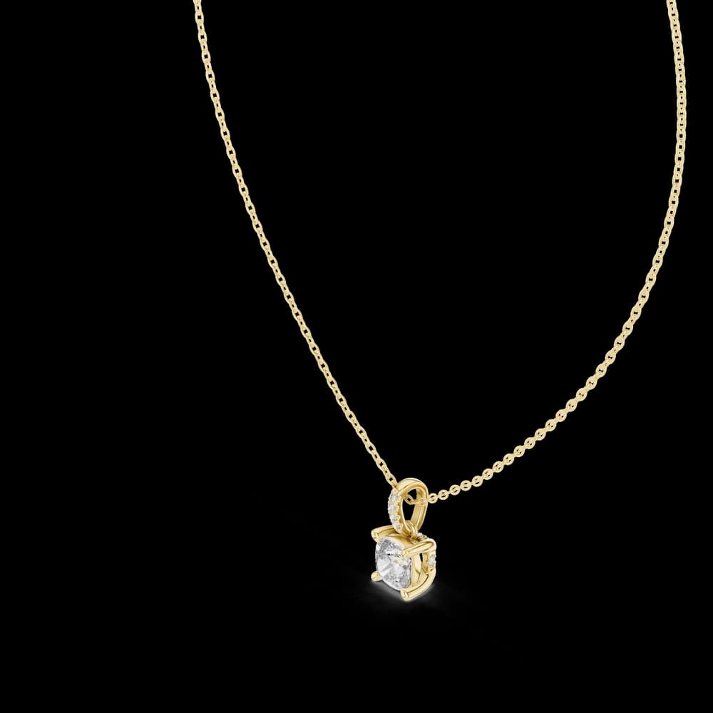 Pure Soul lab grown diamond pendant - Image 2 Pure Soul lab grown diamond pendant, view 2 of 4