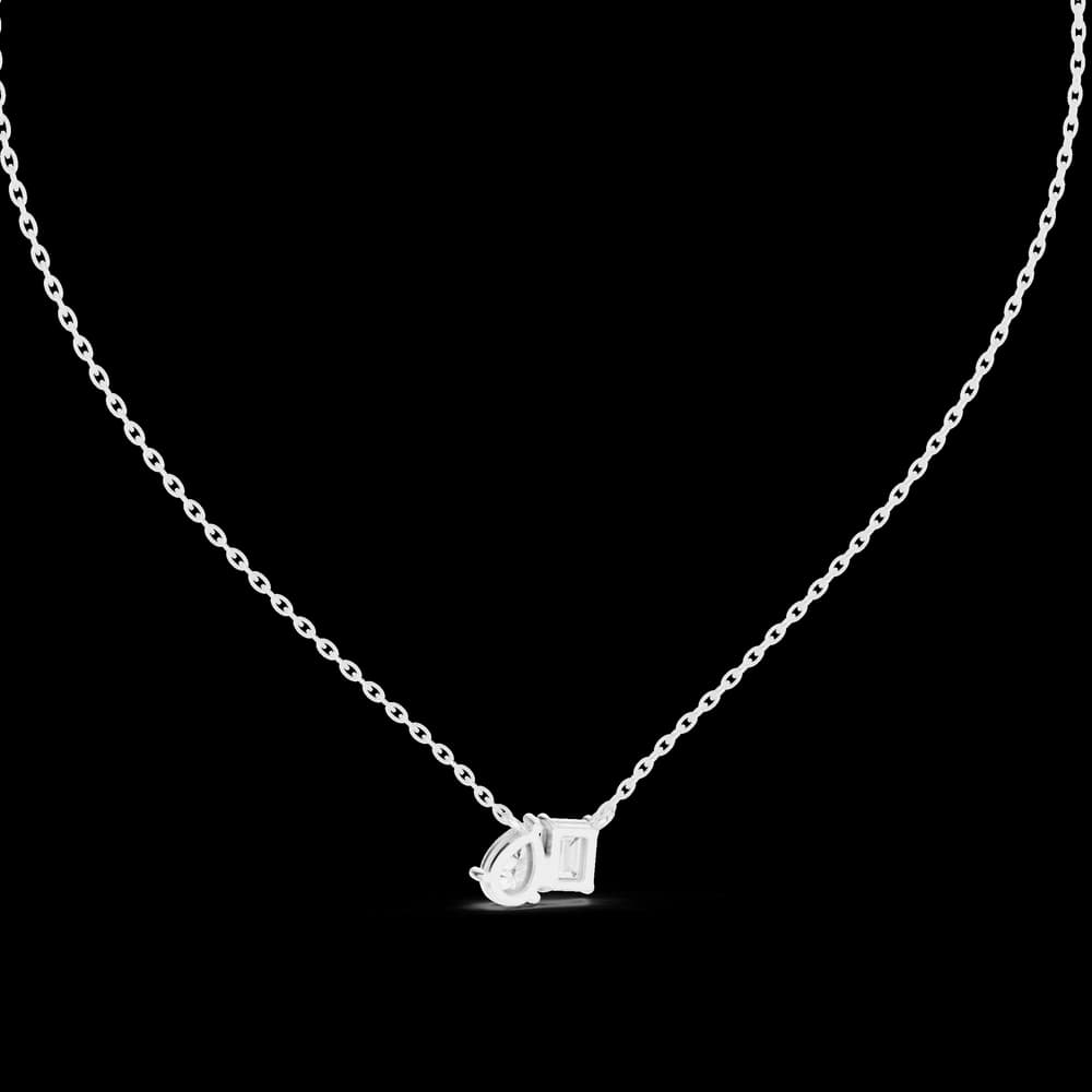 Quiet Beauty lab grown diamond pendant - Image 2 Quiet Beauty lab grown diamond pendant, view 2 of 6