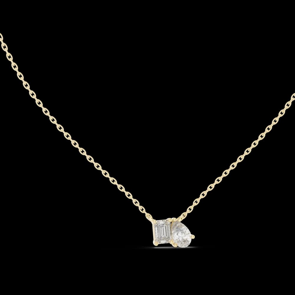 Quiet Beauty lab grown diamond pendant - Image 3 Quiet Beauty lab grown diamond pendant, view 3 of 6