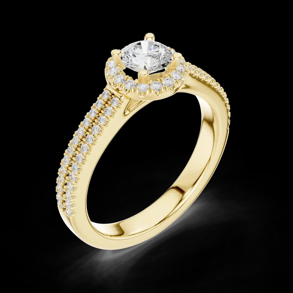 Quiet Time Lab grown diamond Rings design - Image 5 Quiet Time Lab grown diamond Rings design, view 5 of 6