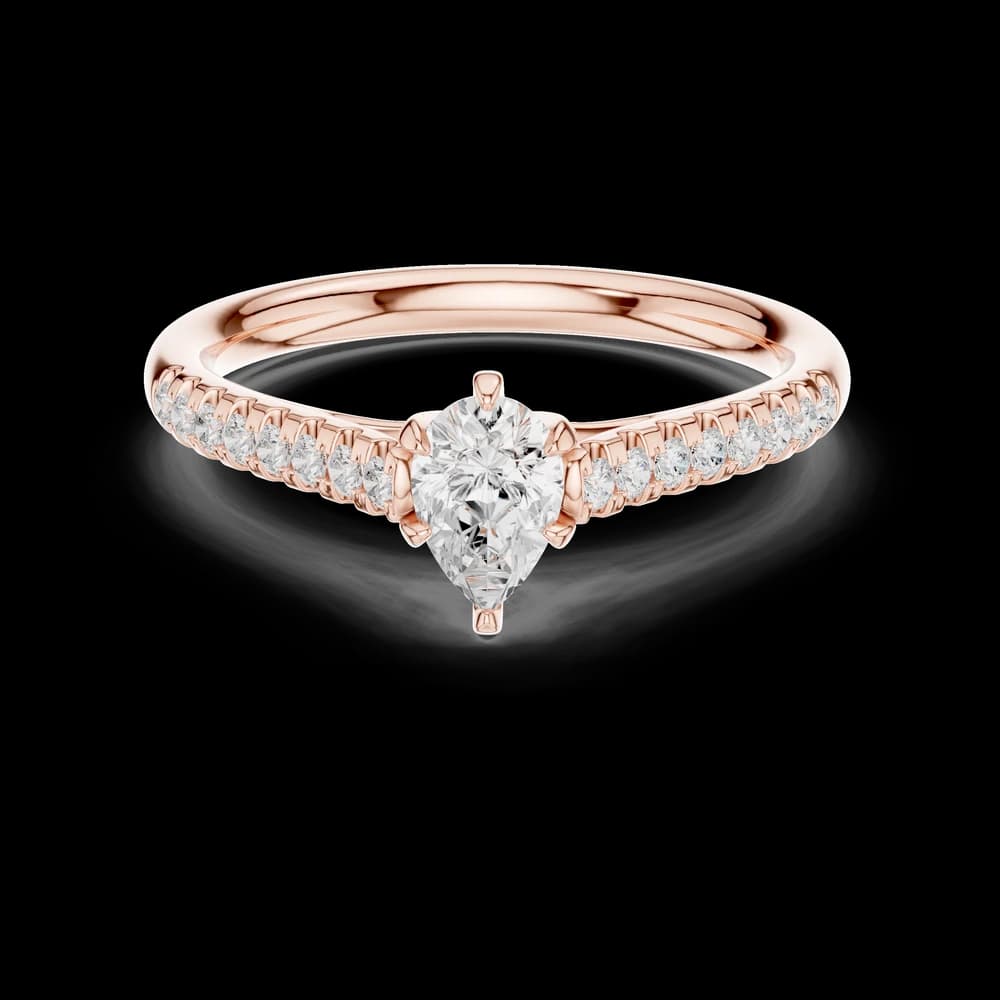 Quill Queen Lab Grown Diamond Ring - Image 1 Quill Queen Lab Grown Diamond Ring, view 1 of 6