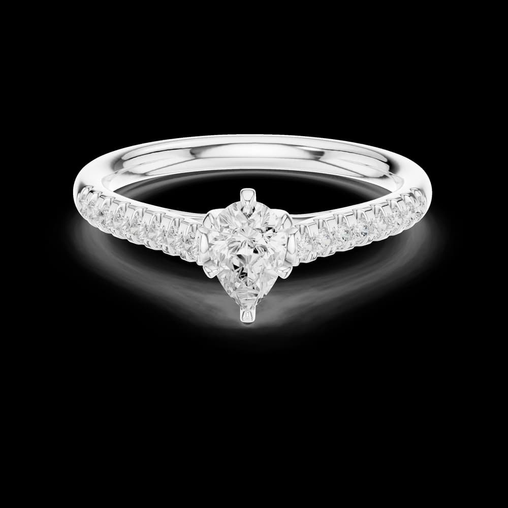Quill Queen Lab Grown Diamond Ring - Image 2 Quill Queen Lab Grown Diamond Ring, view 2 of 6