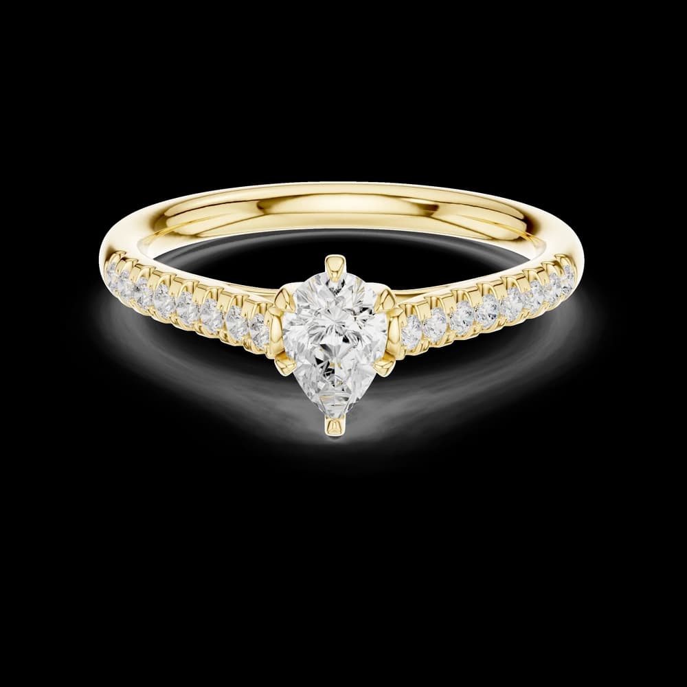 Quill Queen Lab Grown Diamond Ring - Image 3 Quill Queen Lab Grown Diamond Ring, view 3 of 6