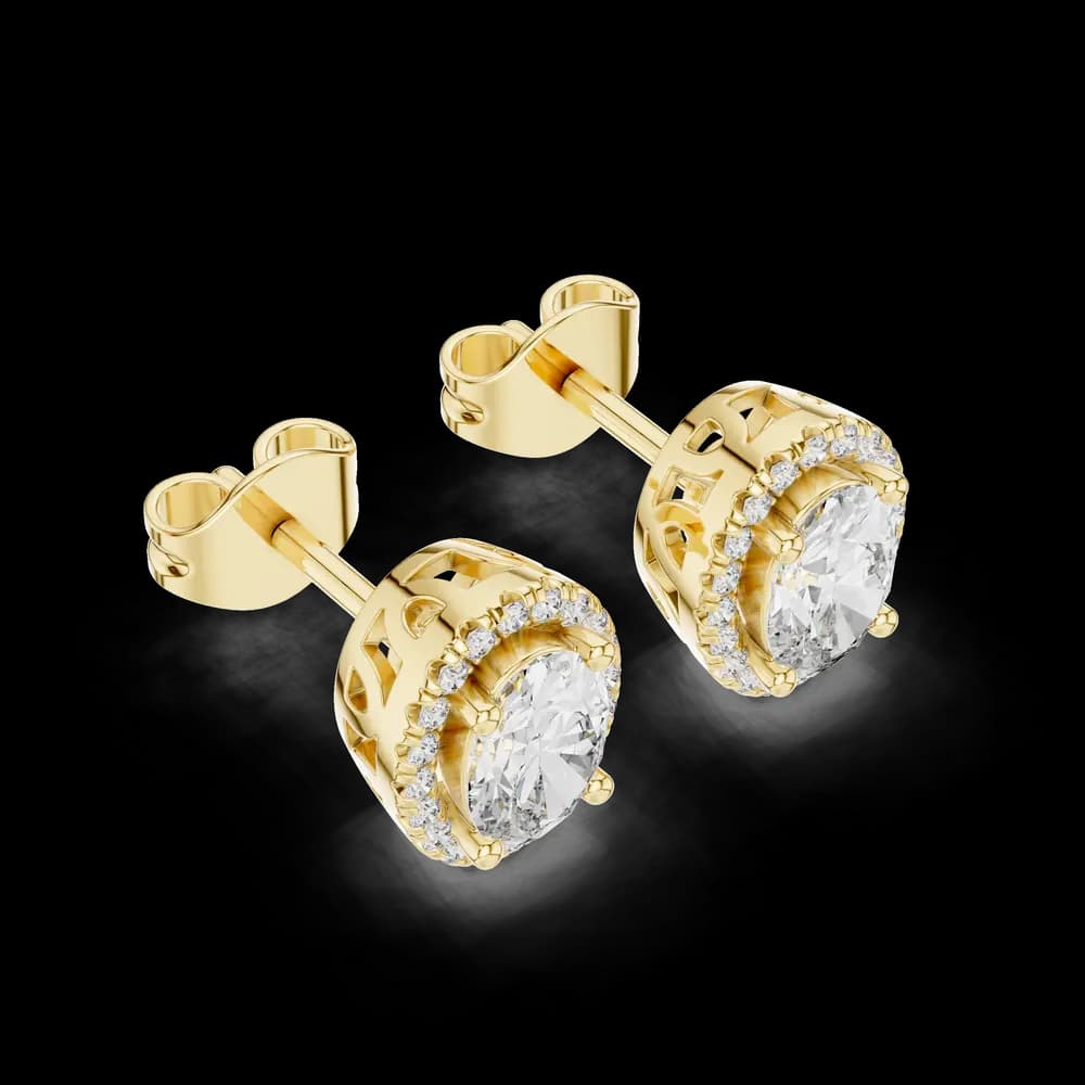Radiance Lab grown diamond Earrings pair - Image 3 Radiance Lab grown diamond Earrings pair, view 3 of 6