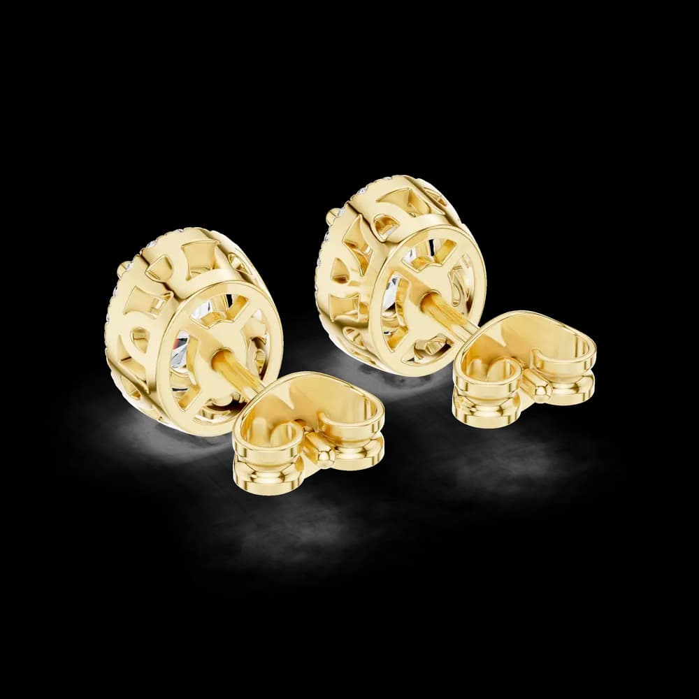 Radiance Lab grown diamond Earrings pair - Image 4 Radiance Lab grown diamond Earrings pair, view 4 of 6