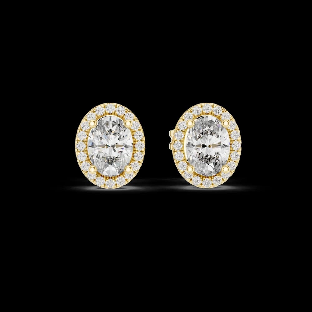 Radiance Lab grown diamond Earrings pair - Image 5 Radiance Lab grown diamond Earrings pair, view 5 of 6