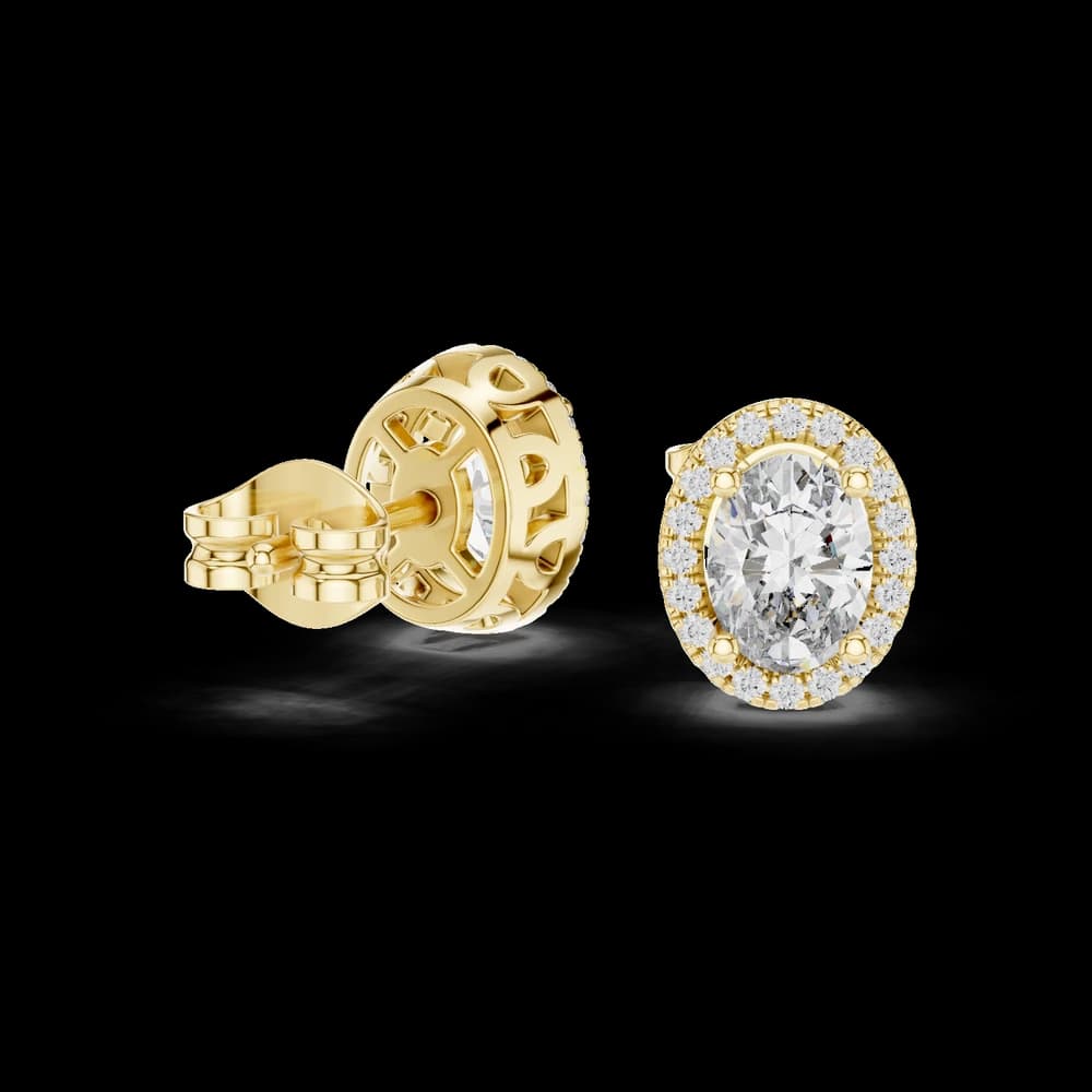 Radiance Lab grown diamond Earrings pair - Image 6 Radiance Lab grown diamond Earrings pair, view 6 of 6