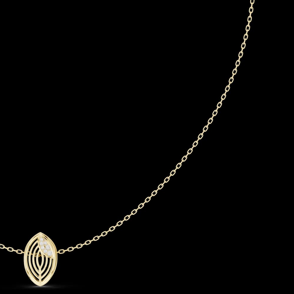 Radiant Classic-Cut Diamond Lab Grown Necklace - Image 6 Radiant Classic-Cut Diamond Lab Grown Necklace, view 6 of 6