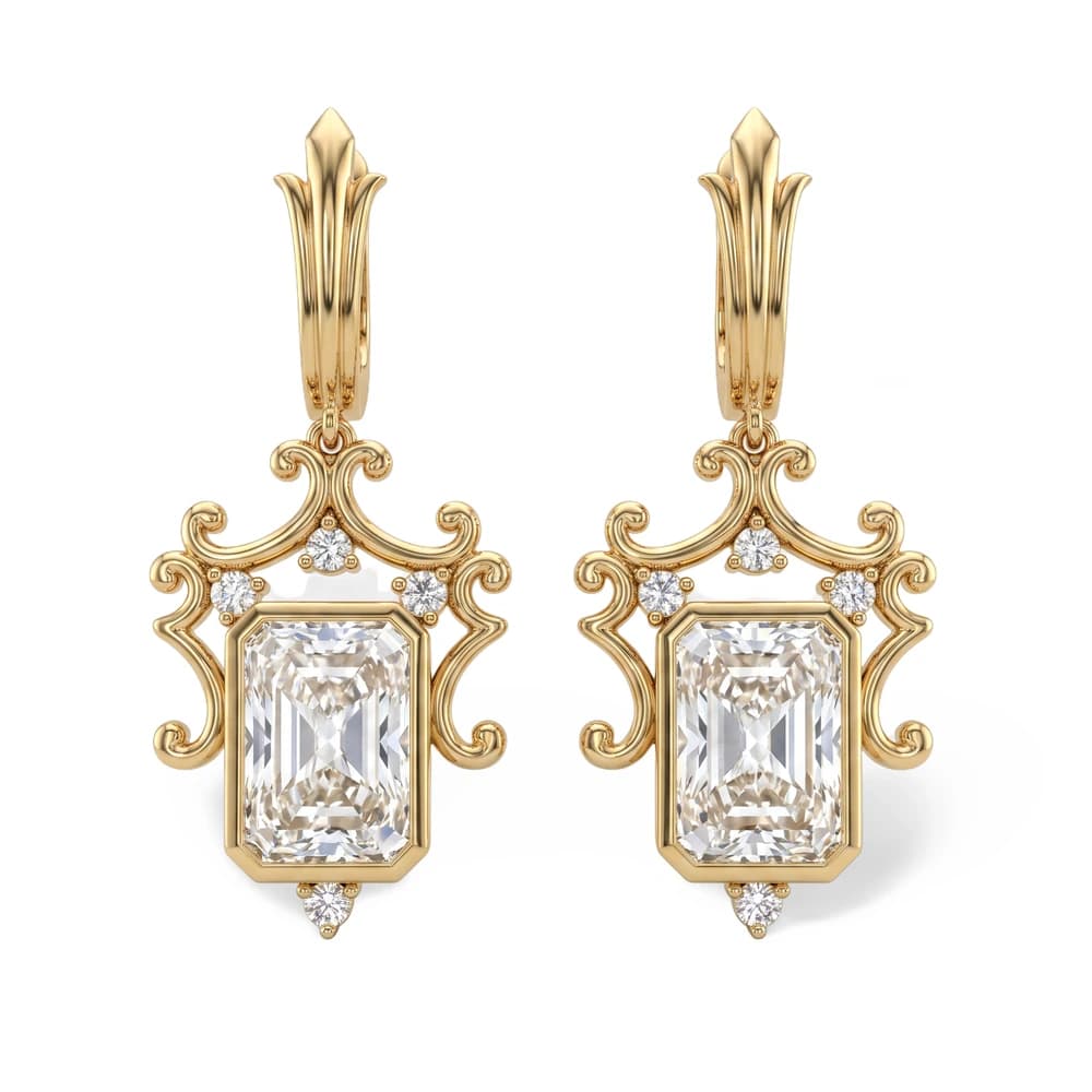 Onya Chandelier Diamond Earring - Image 1 Onya Chandelier Diamond Earring, view 1 of 5