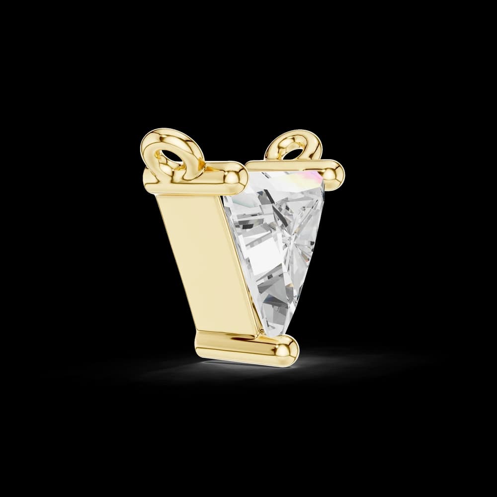 Radiant Triangle Brilliant Lab Grown Diamond Pendant - Image 2 Radiant Triangle Brilliant Lab Grown Diamond Pendant, view 2 of 2