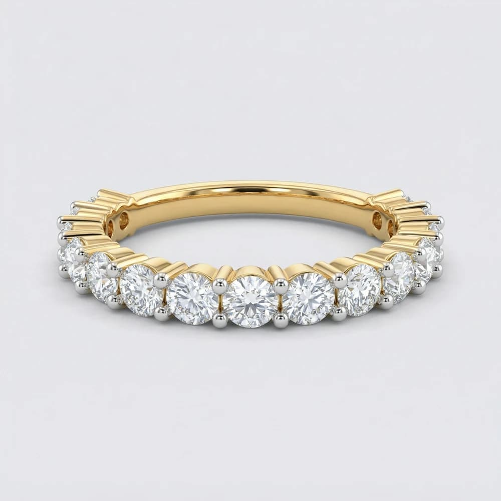 Classic Prong Set Lab Grown Diamond Ring - Image 3 Classic Prong Set Lab Grown Diamond Ring, view 3 of 3