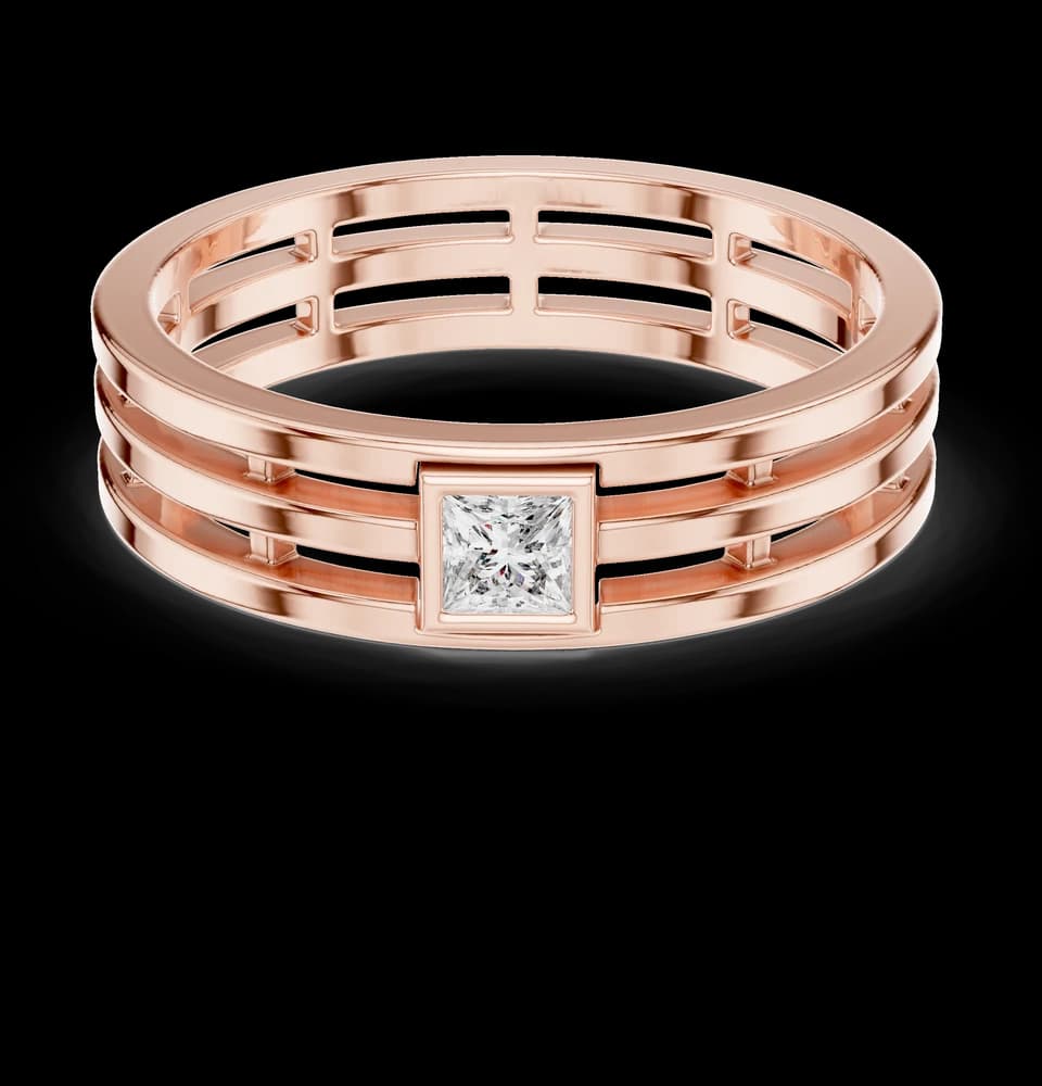Regal Princess Diamond Lab Grown Diamond Ring - Image 1 Regal Princess Diamond Lab Grown Diamond Ring, view 1 of 7