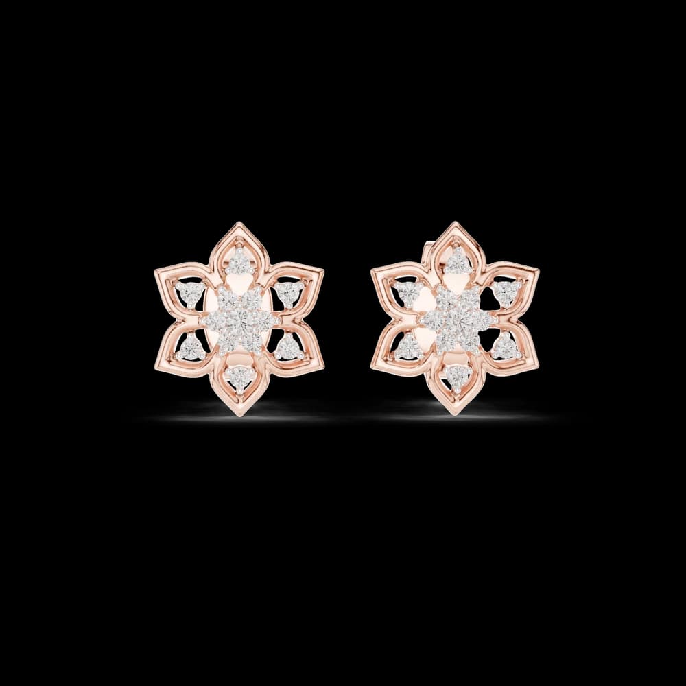 Resounding Lab grown diamond Earrings style - Image 1 Resounding Lab grown diamond Earrings style, view 1 of 6