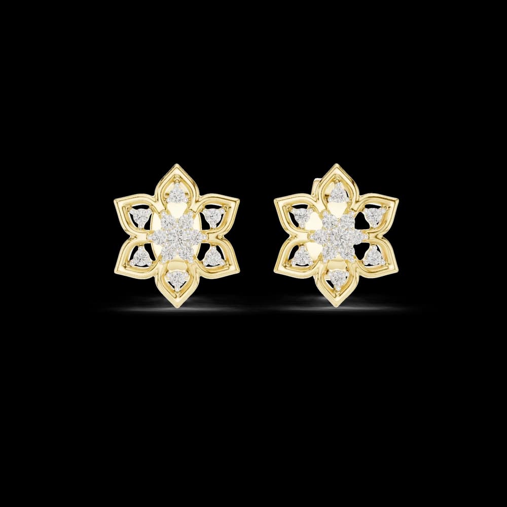 Resounding Lab grown diamond Earrings style - Image 3 Resounding Lab grown diamond Earrings style, view 3 of 6