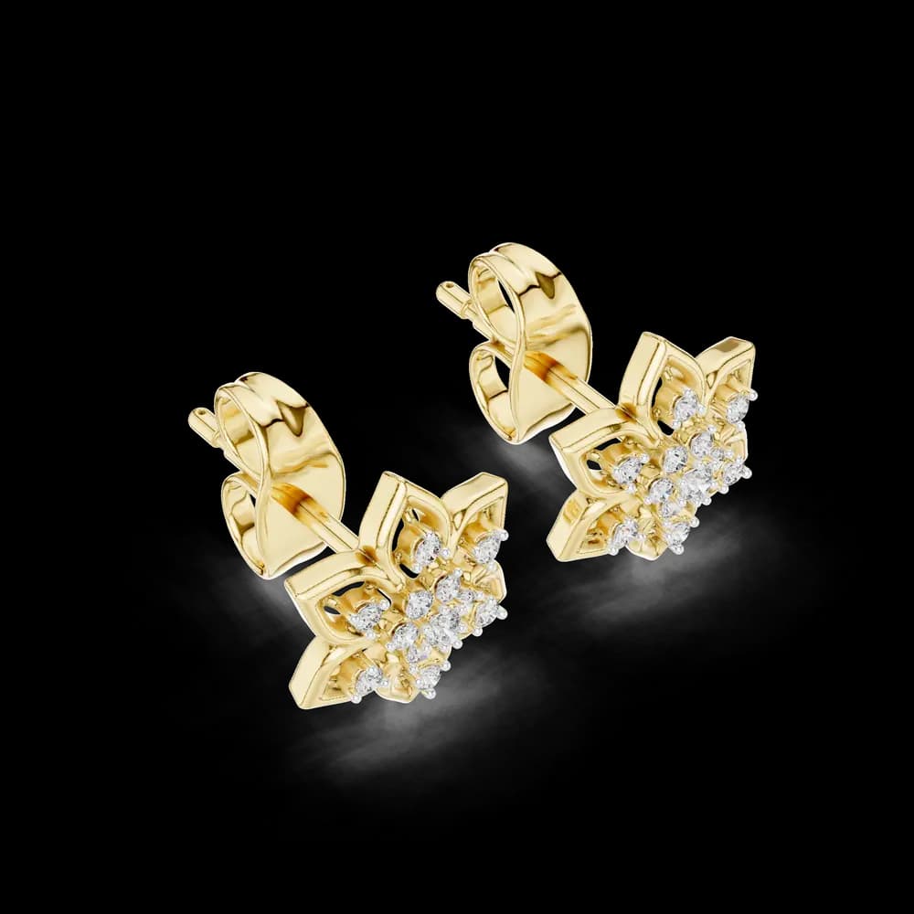 Resounding Lab grown diamond Earrings style - Image 5 Resounding Lab grown diamond Earrings style, view 5 of 6
