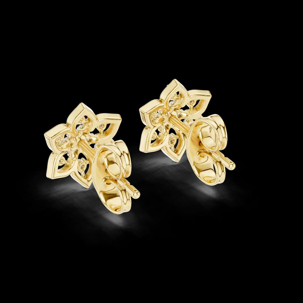 Resounding Lab grown diamond Earrings style - Image 6 Resounding Lab grown diamond Earrings style, view 6 of 6