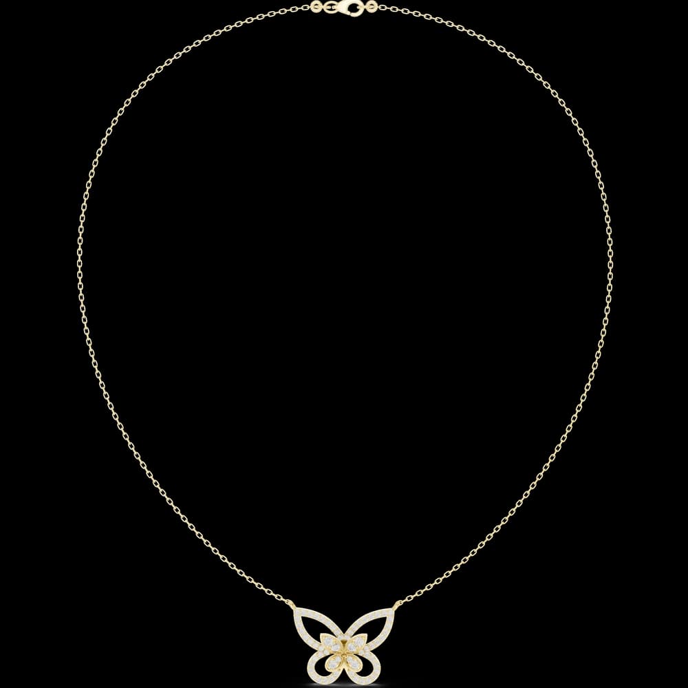 Resplendent Brilliant Diamond Lab Grown Necklace - Image 3 Resplendent Brilliant Diamond Lab Grown Necklace, view 3 of 6