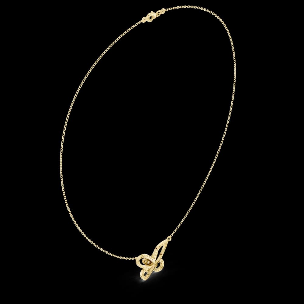 Resplendent Brilliant Diamond Lab Grown Necklace - Image 5 Resplendent Brilliant Diamond Lab Grown Necklace, view 5 of 6