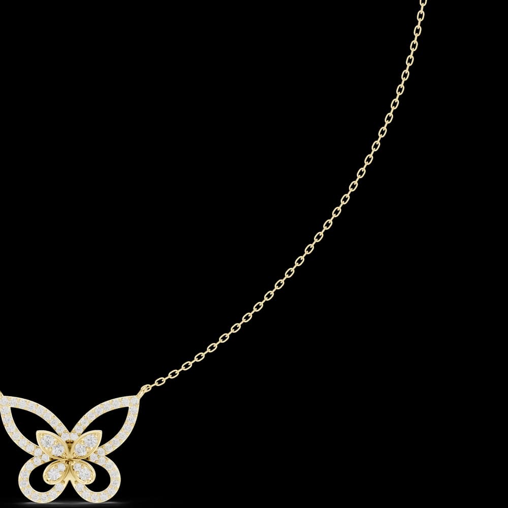 Resplendent Brilliant Diamond Lab Grown Necklace - Image 6 Resplendent Brilliant Diamond Lab Grown Necklace, view 6 of 6
