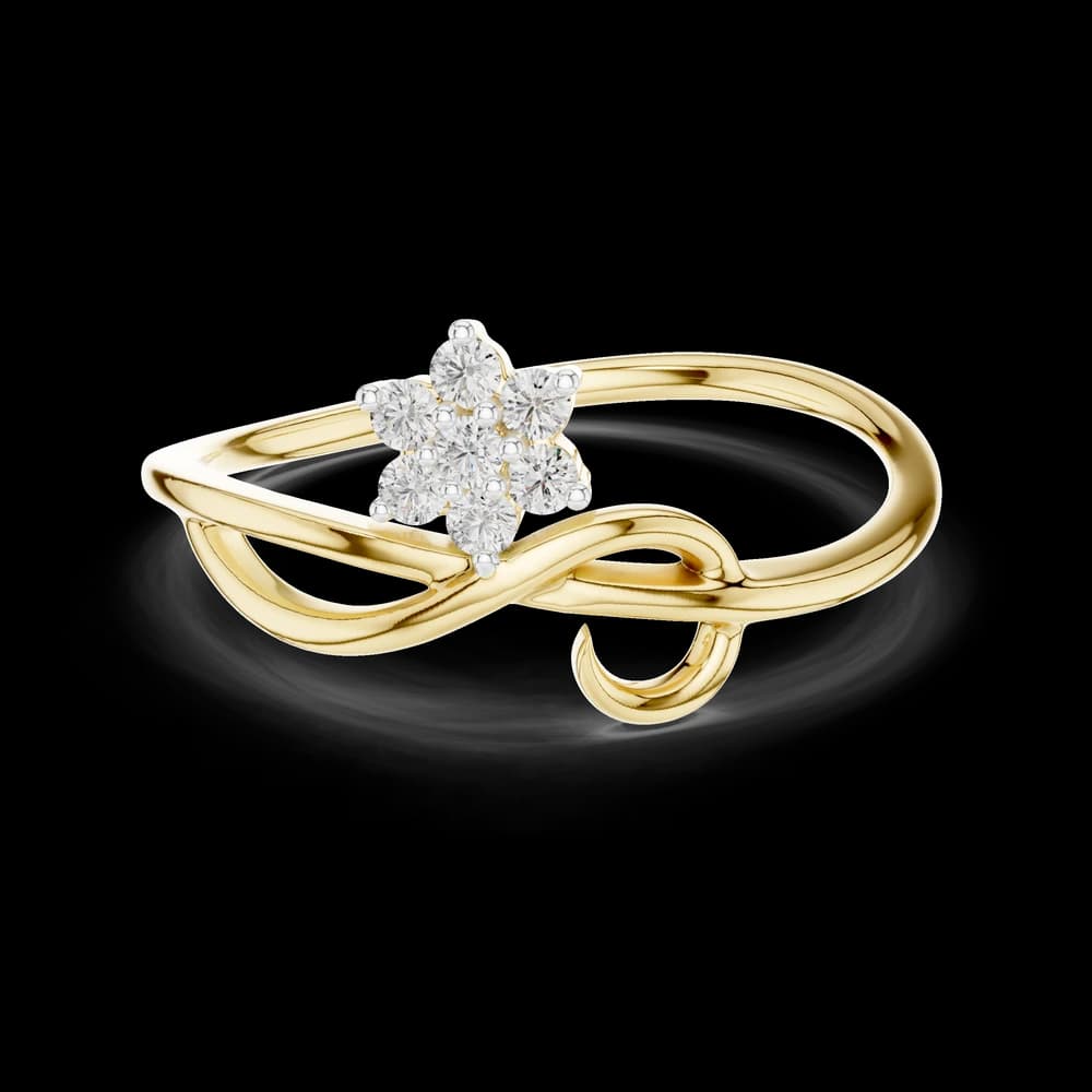 Riveting Lab grown diamond Rings style - Image 3 Riveting Lab grown diamond Rings style, view 3 of 6