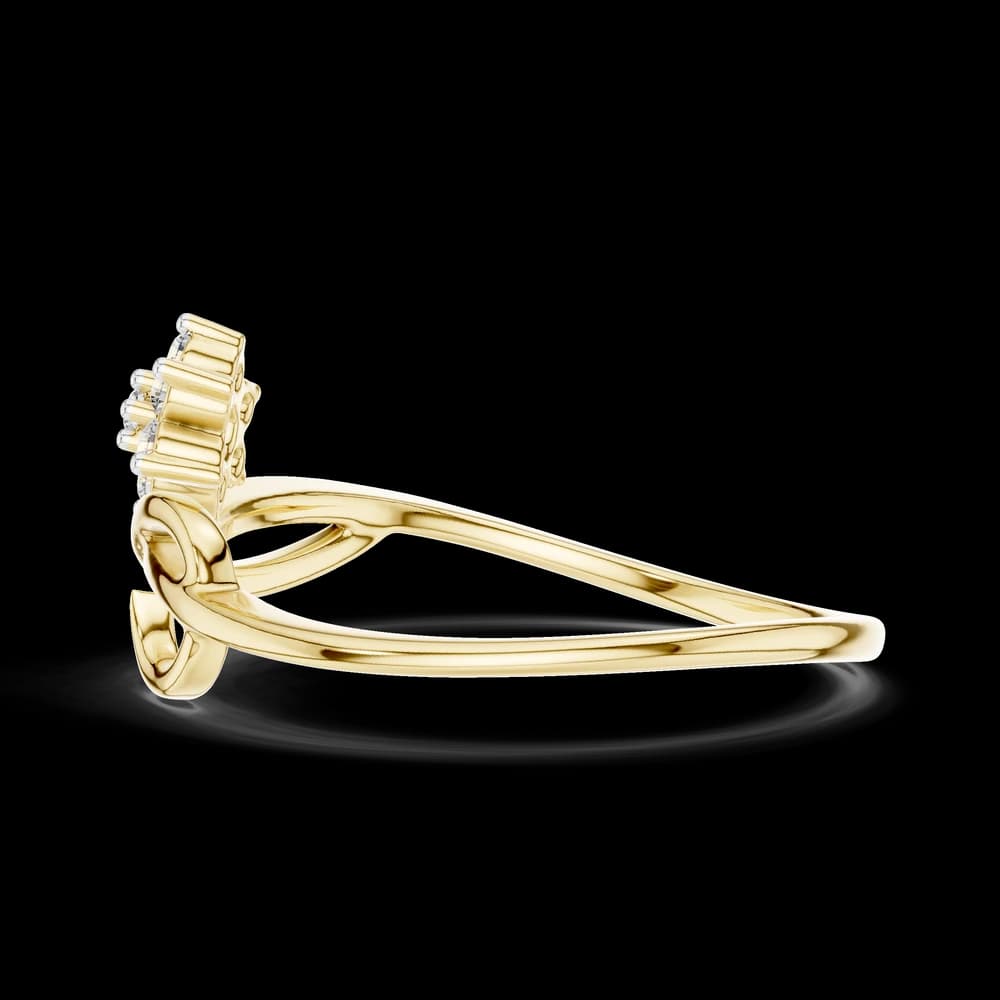 Riveting Lab grown diamond Rings style - Image 6 Riveting Lab grown diamond Rings style, view 6 of 6