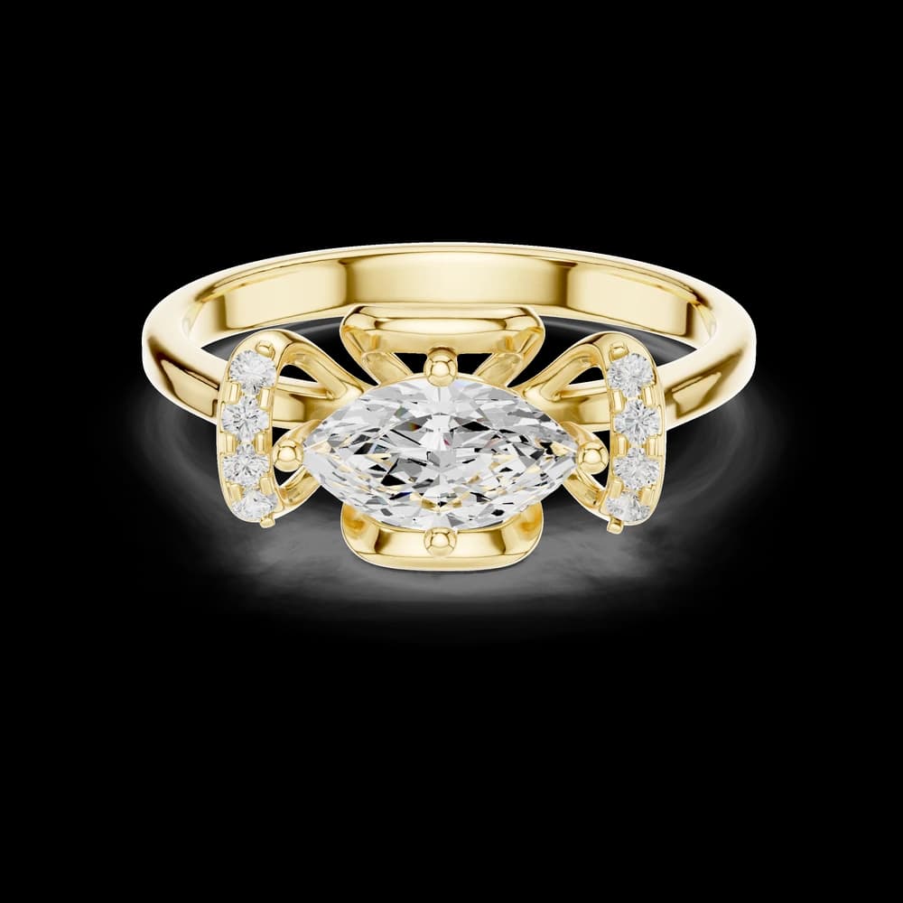 Rose Royal Lab Grown Diamond Ring - Image 3 Rose Royal Lab Grown Diamond Ring, view 3 of 6