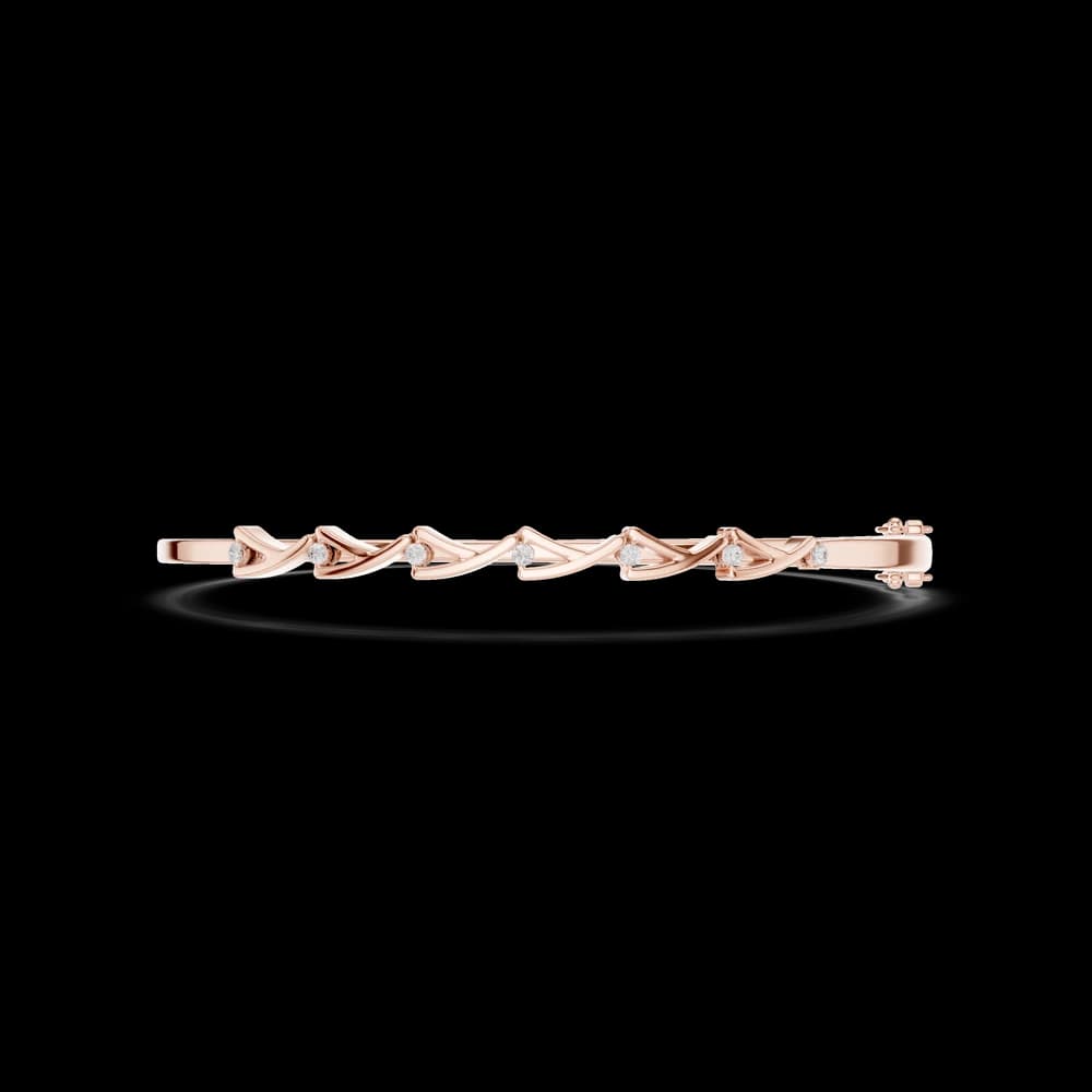 Infinity Twist Lab Grown Diamond Bracelet - Image 2 Infinity Twist Lab Grown Diamond Bracelet, view 2 of 7