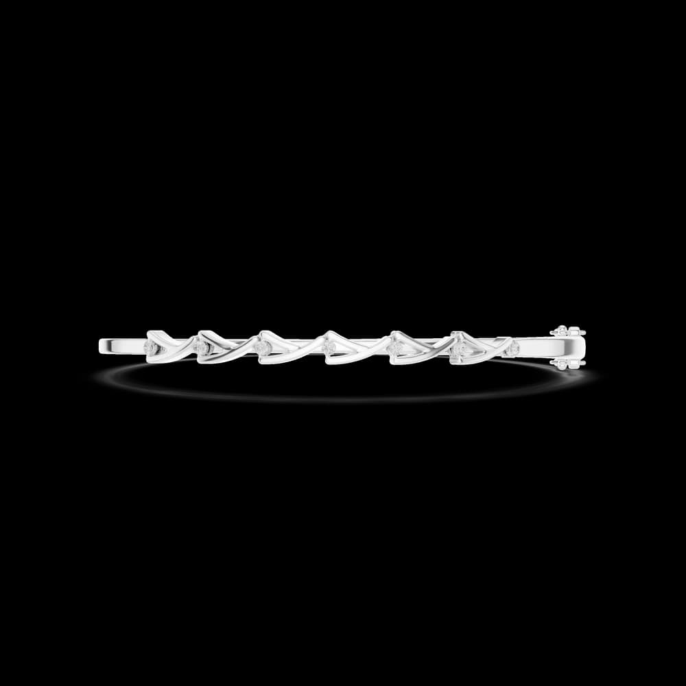 Infinity Twist Lab Grown Diamond Bracelet - Image 3 Infinity Twist Lab Grown Diamond Bracelet, view 3 of 7