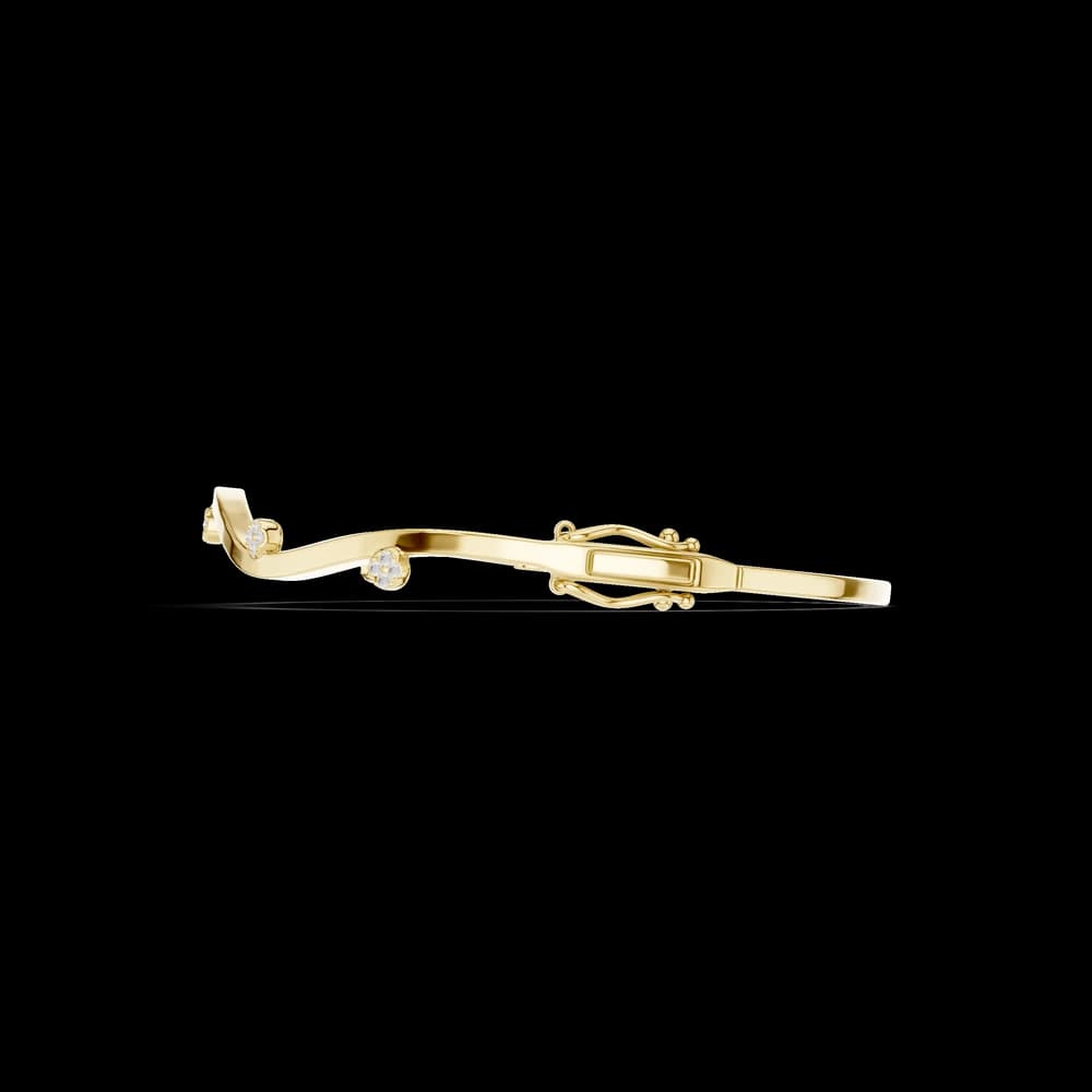 Round 0.10 Carat Lab Grown Diamond Bracelet - Image 6 Round 0.10 Carat Lab Grown Diamond Bracelet, view 6 of 6