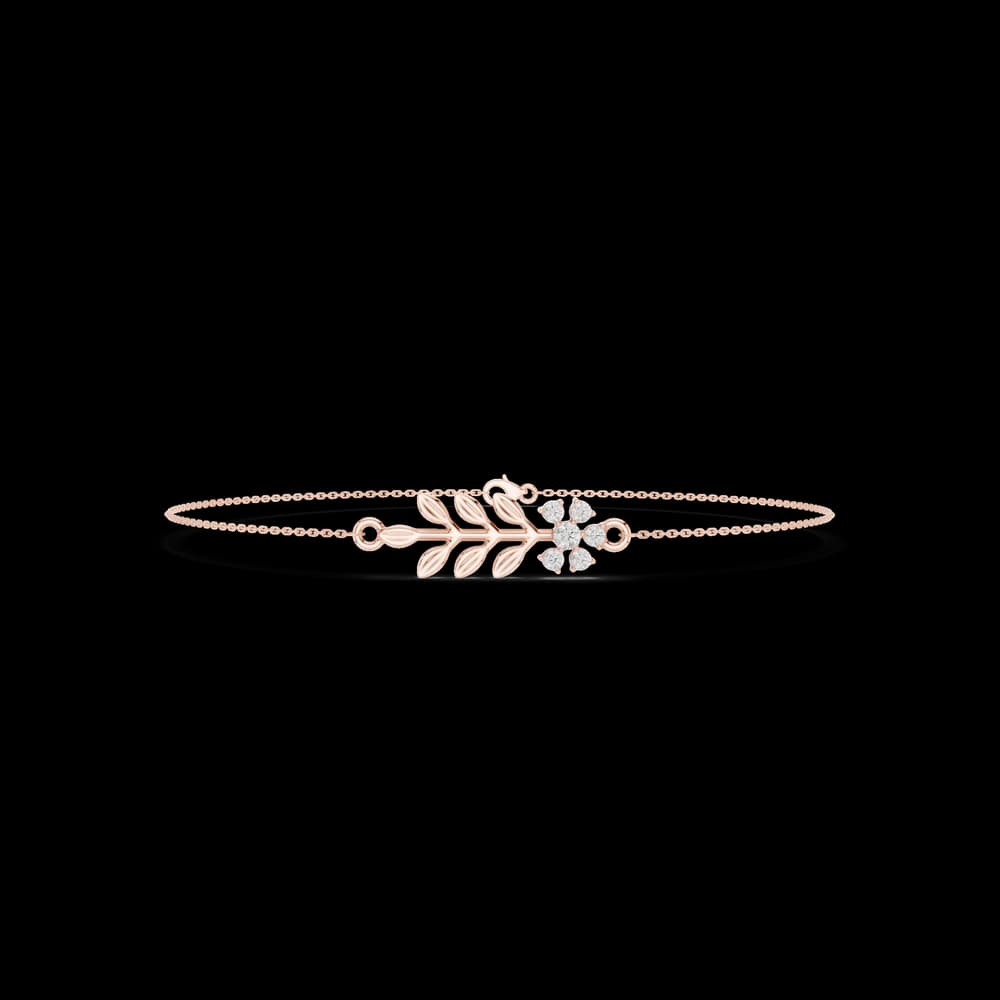The Botanical Bloom Chain Bracelet - Image 2 The Botanical Bloom Chain Bracelet, view 2 of 7