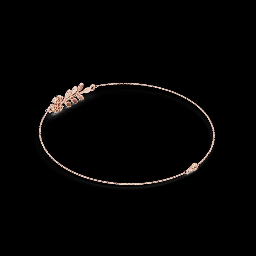 The Botanical Bloom Chain Bracelet - Image 3 The Botanical Bloom Chain Bracelet, view 3 of 7
