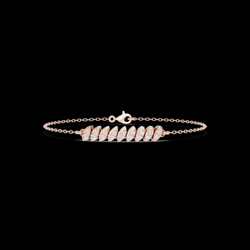 The Sculpted Pod Bar Bracelet - Image 2 The Sculpted Pod Bar Bracelet, view 2 of 7
