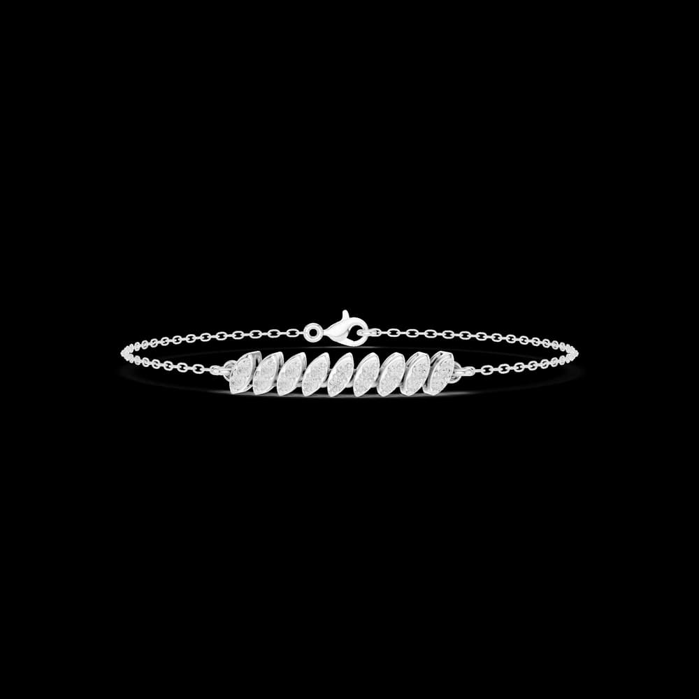 The Sculpted Pod Bar Bracelet - Image 3 The Sculpted Pod Bar Bracelet, view 3 of 7