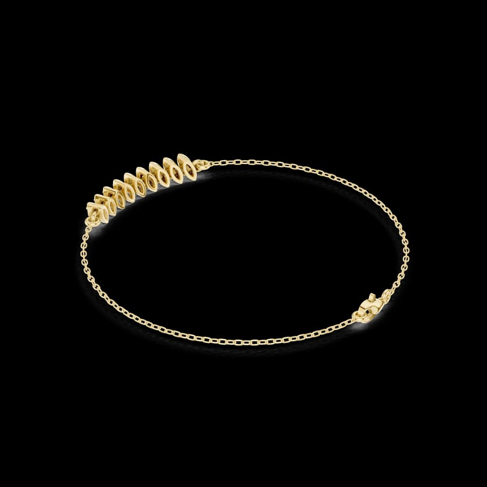 The Sculpted Pod Bar Bracelet - Image 6 The Sculpted Pod Bar Bracelet, view 6 of 7