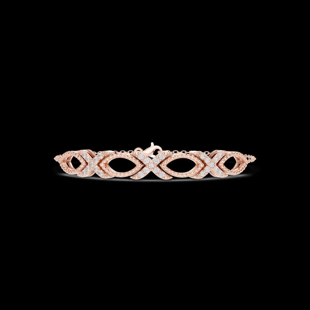 Round 0.34 Carat Lab Grown Diamond Bracelet - Image 1 Round 0.34 Carat Lab Grown Diamond Bracelet, view 1 of 6