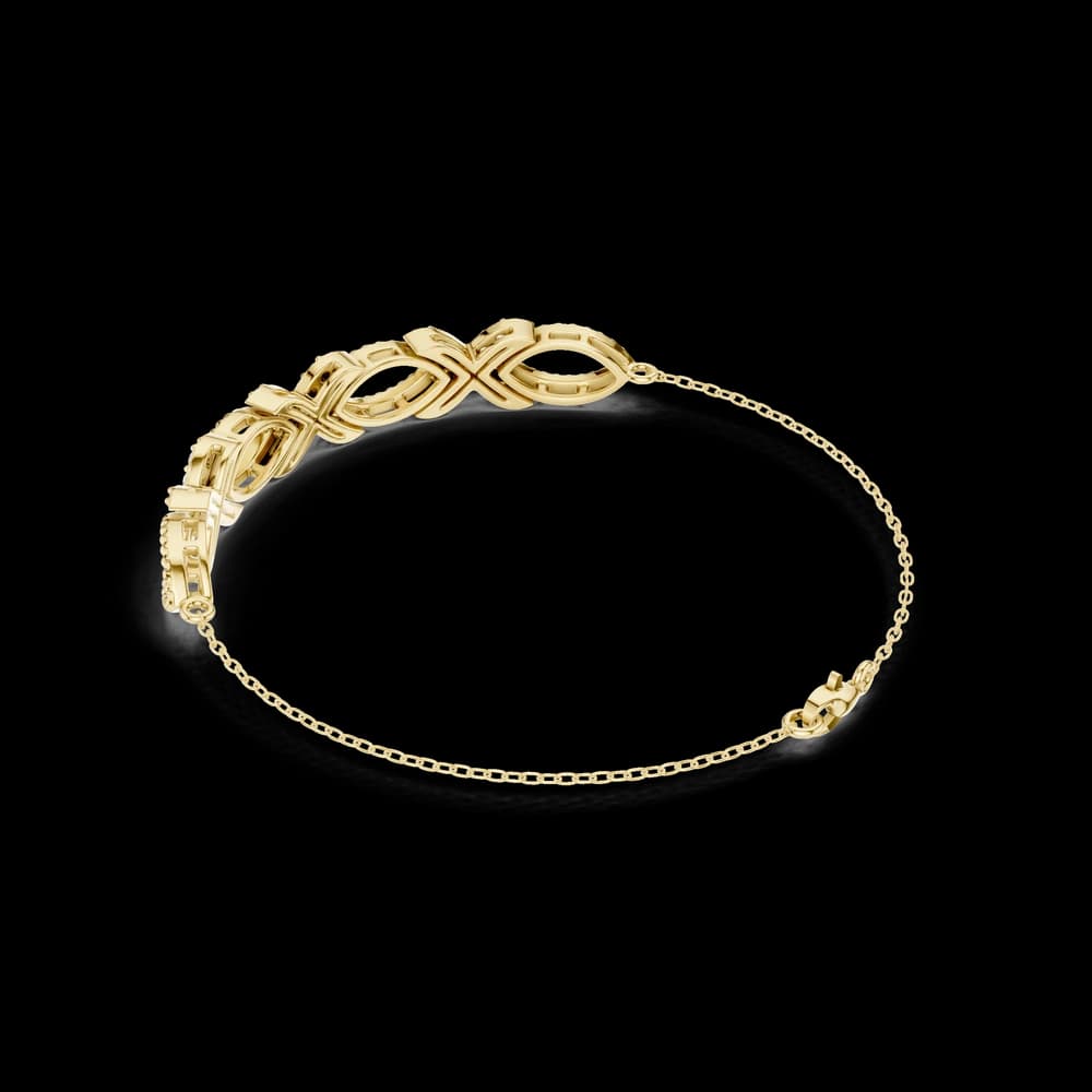 Round 0.34 Carat Lab Grown Diamond Bracelet - Image 5 Round 0.34 Carat Lab Grown Diamond Bracelet, view 5 of 6