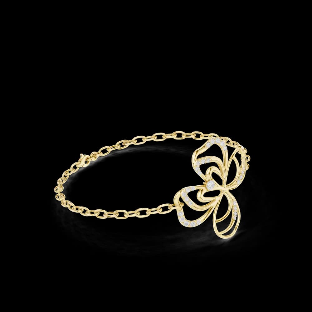 Round 0.38 Carat Lab Grown Diamond Bracelet - Image 4 Round 0.38 Carat Lab Grown Diamond Bracelet, view 4 of 6