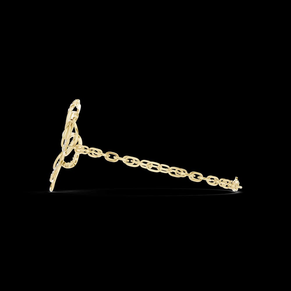 Round 0.38 Carat Lab Grown Diamond Bracelet - Image 6 Round 0.38 Carat Lab Grown Diamond Bracelet, view 6 of 6