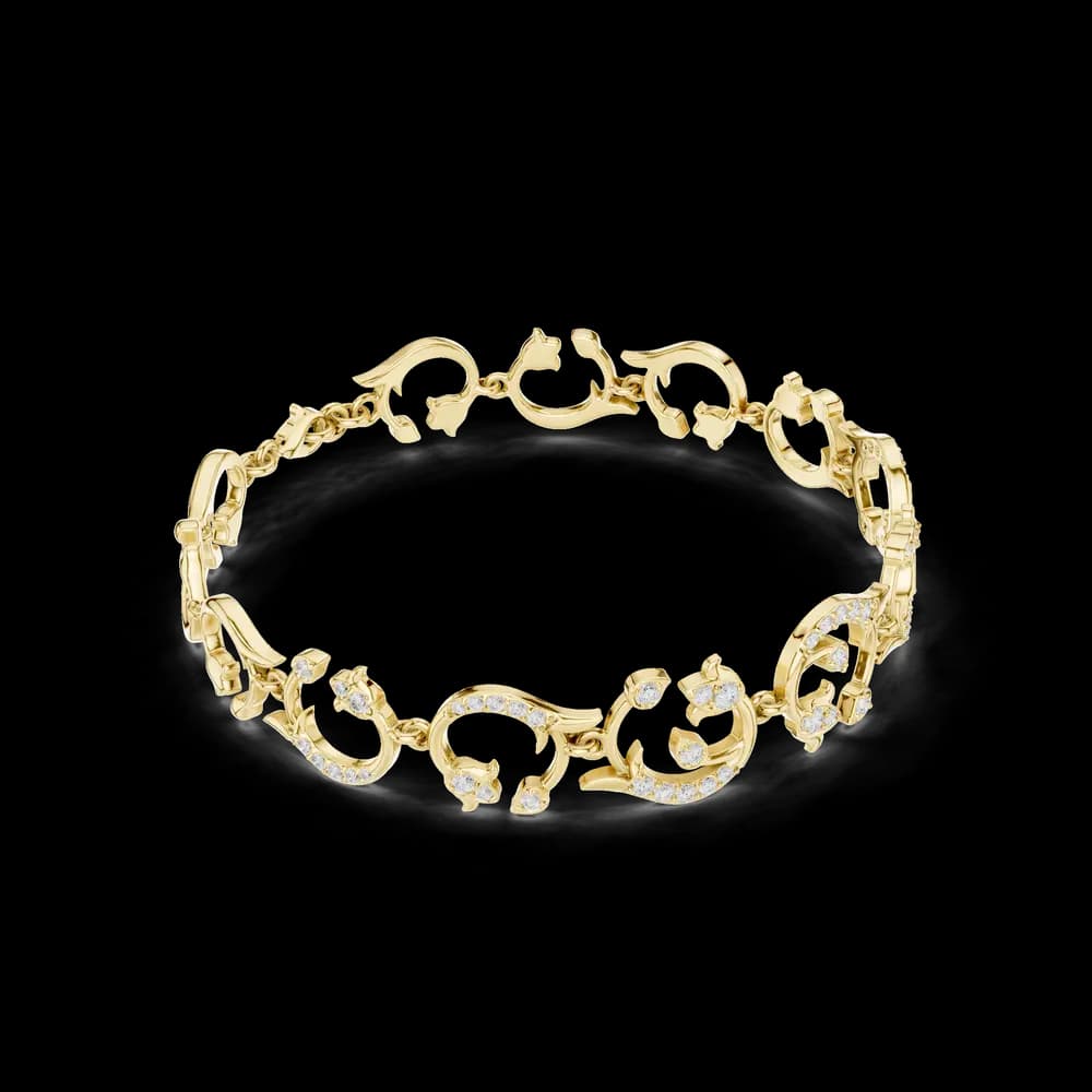 Round 0.54 Carat Lab Grown Diamond Bracelet - Image 4 Round 0.54 Carat Lab Grown Diamond Bracelet, view 4 of 6