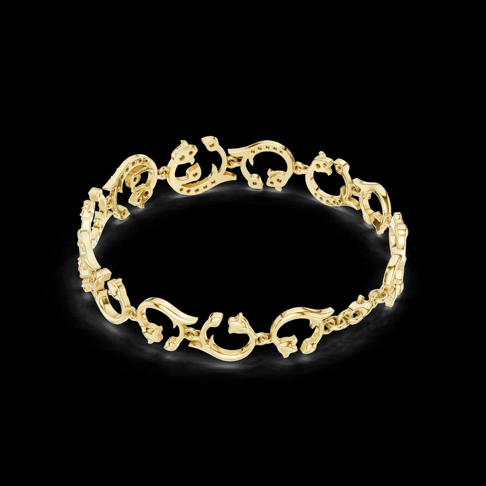 Round 0.54 Carat Lab Grown Diamond Bracelet - Image 5 Round 0.54 Carat Lab Grown Diamond Bracelet, view 5 of 6